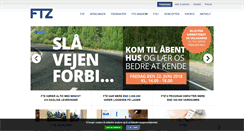 Desktop Screenshot of ftz.dk